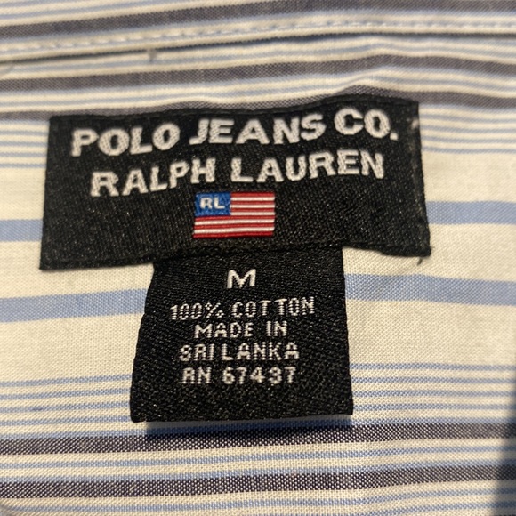 Polo Jeans Co. Mens Shirt. Size Medium. - Picture 2 of 2